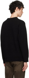R13 Black Wool Boyfriend 'Die Young' Sweater