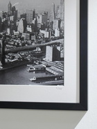 Sonic Editions - Framed 1956 Overview of Brooklyn Bridge Print, 16&quot; x 20&quot;