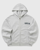 Sporty & Rich Yale Classic Zip Hoodie Grey Womens Hoodies/Zipper