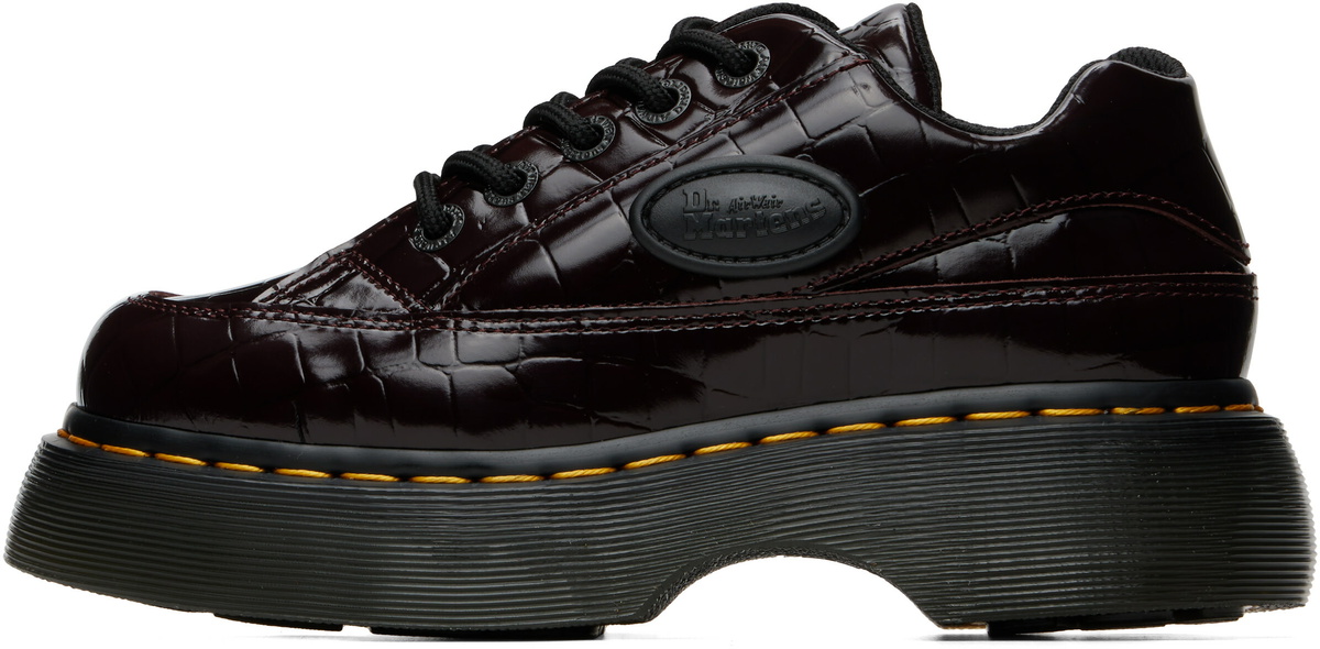 Dr. Martens Burgundy Buzz 5-Eye Derbys
