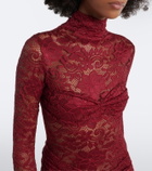 Bananhot Francisca guipure lace gown