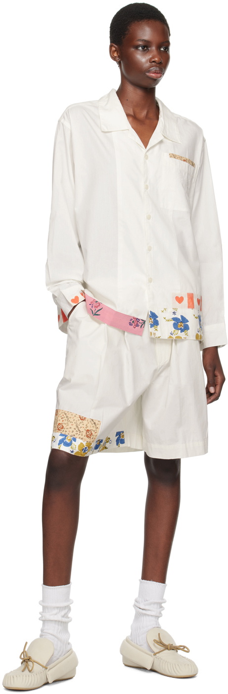 Story mfg. White Bridge Shorts