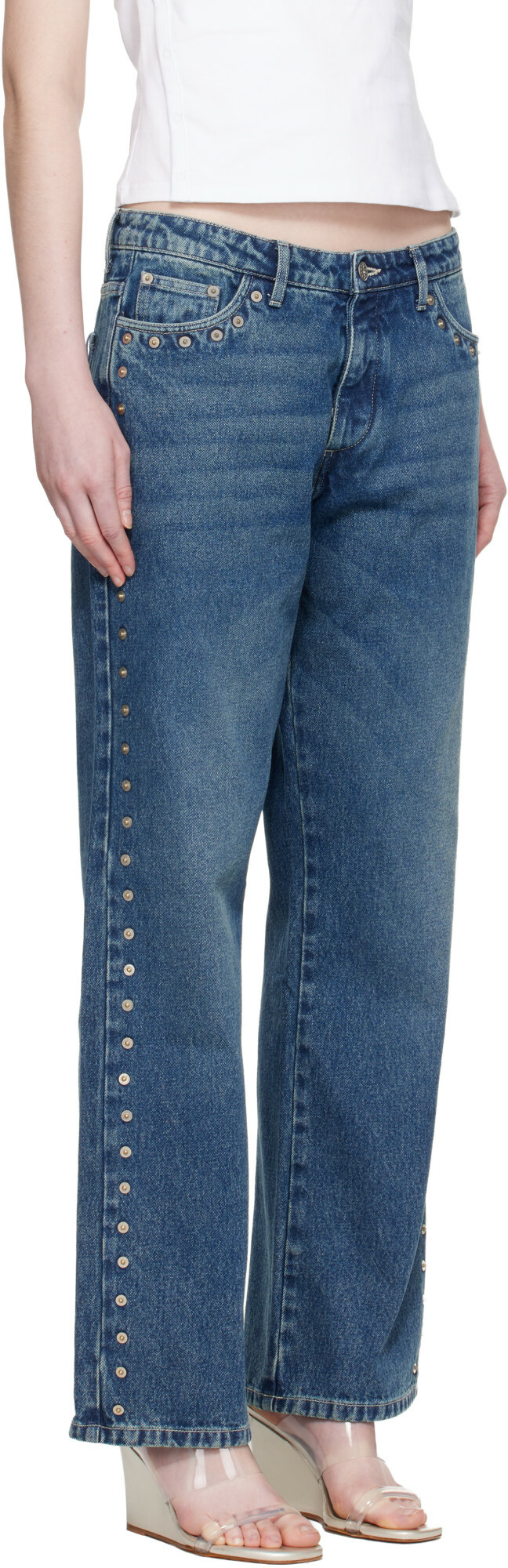 Paloma Wool Blue Crowd Jeans