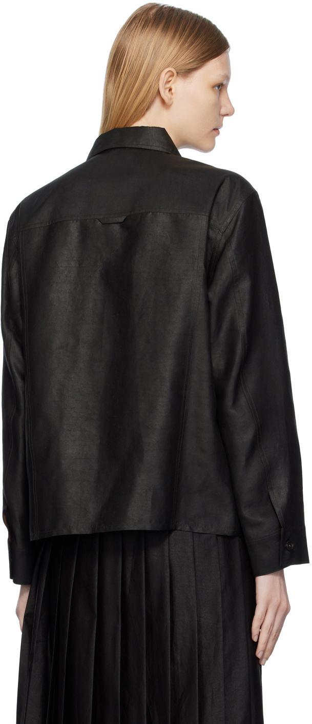 UMBER POSTPAST Brown Mud-Dyed Shirt