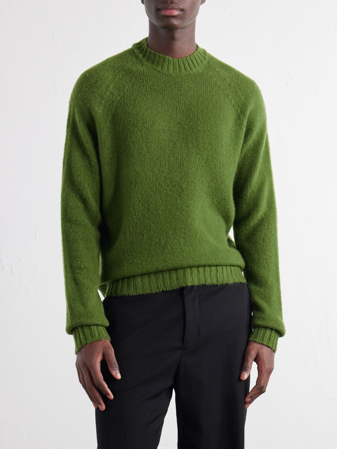 TOM FORD - Brushed Cashmere Sweater - Green