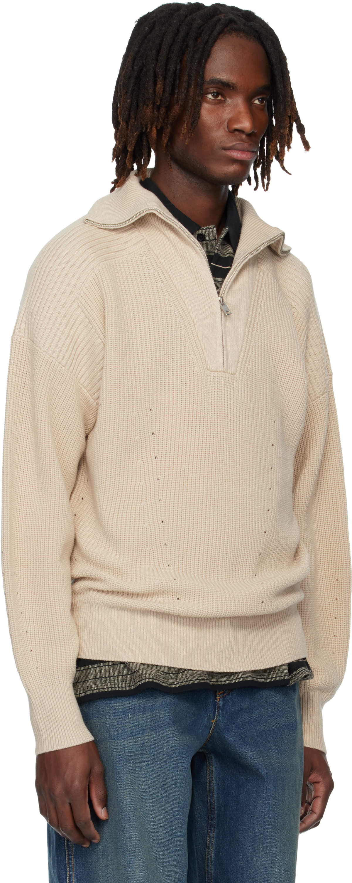 Isabel Marant Beige Benny Sweater