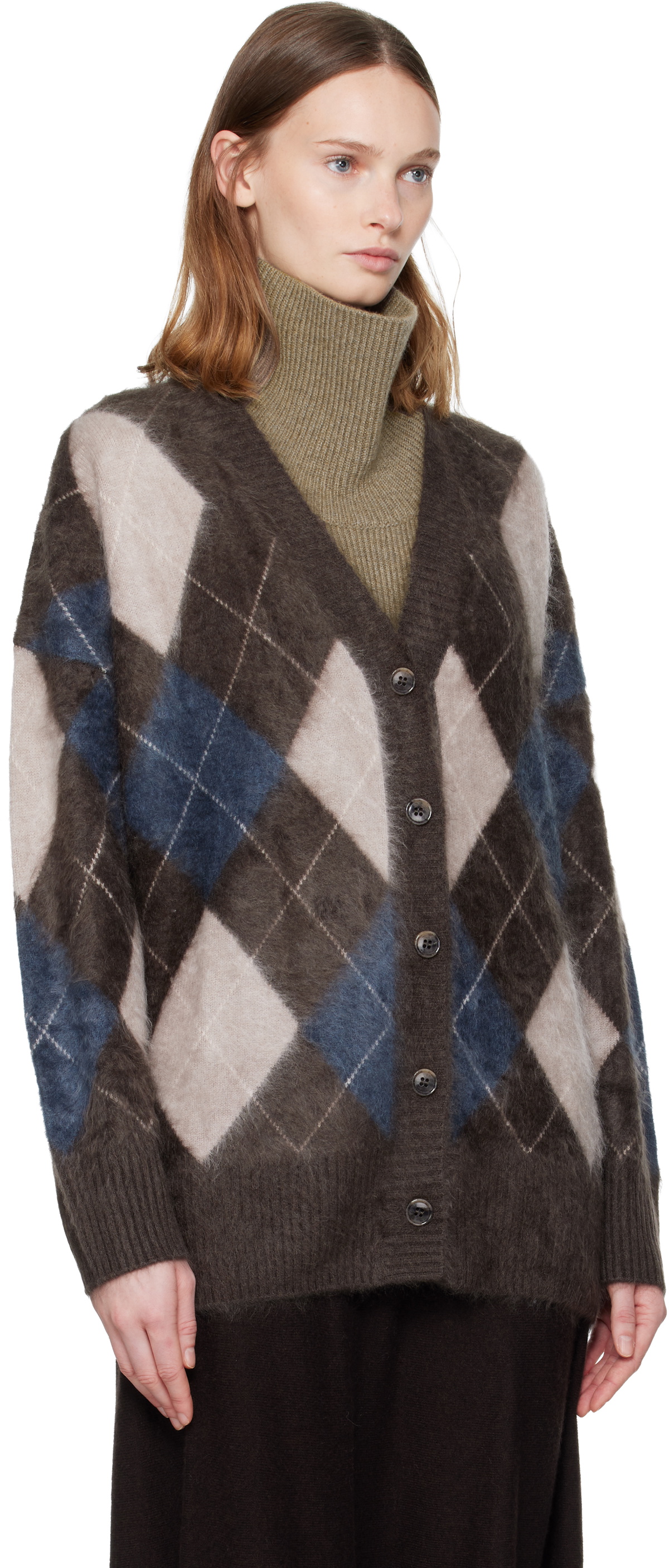 LISA YANG Brown Elaria Cardigan