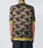 Dries Van Noten Printed bowling shirt