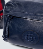 Gucci GG leather shoulder bag