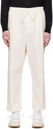 Nili Lotan Off-White Walker Trousers