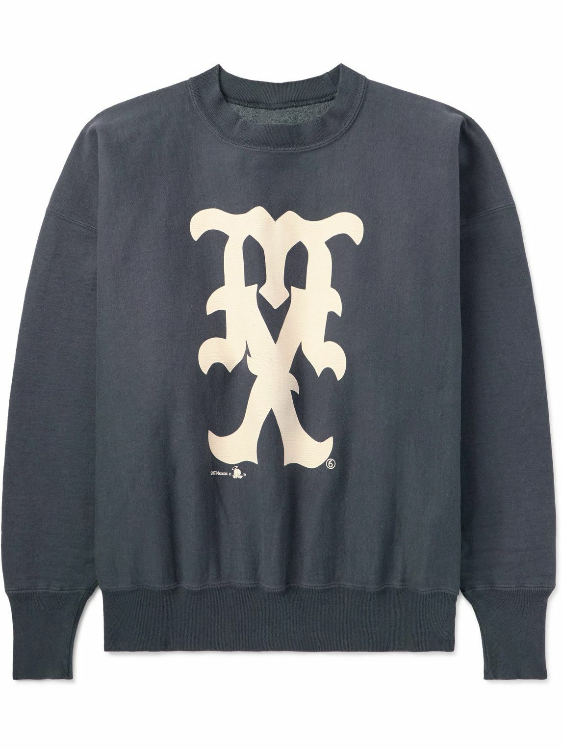 Saint Mxxxxxx Saint Logo Half-zip Cotton Sweatshirt Red