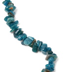 Isabel Marant - Collier Stone and Silver-Tone Necklace - Blue