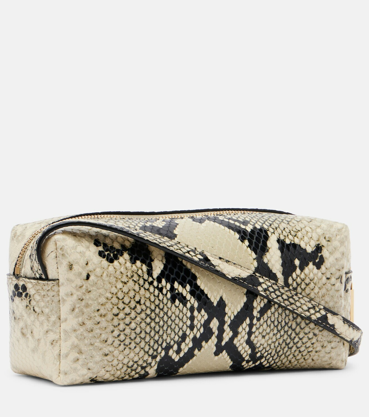 Khaite Kye Mini snake-effect leather crossbody bag