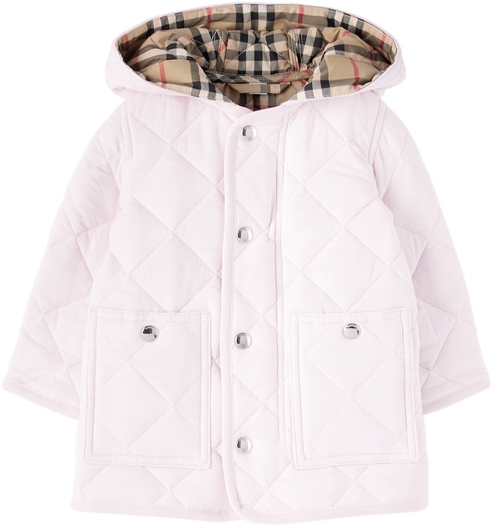 Photo: Burberry Baby Pink Quilted Jacket