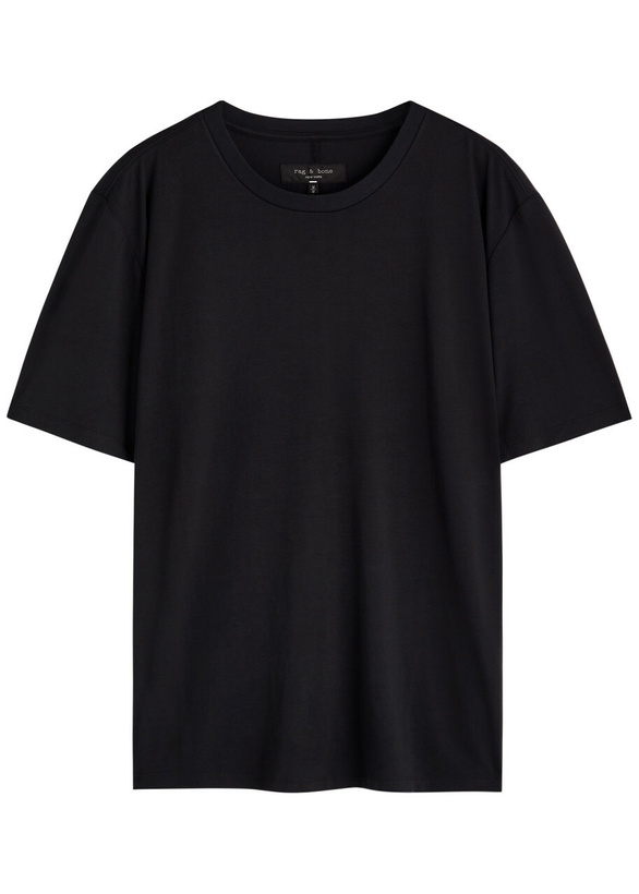Photo: Rag & Bone Jersey T-shirt Black