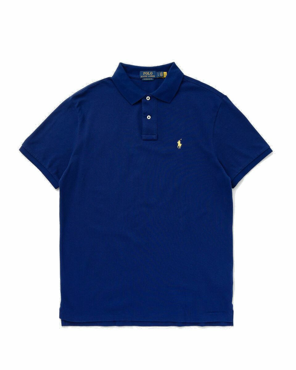 Photo: Polo Ralph Lauren Short Sleeve Knit Polo Shirt Blue - Mens - Polos