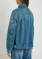 Free People Opal Swing Panelled Denim Jacket