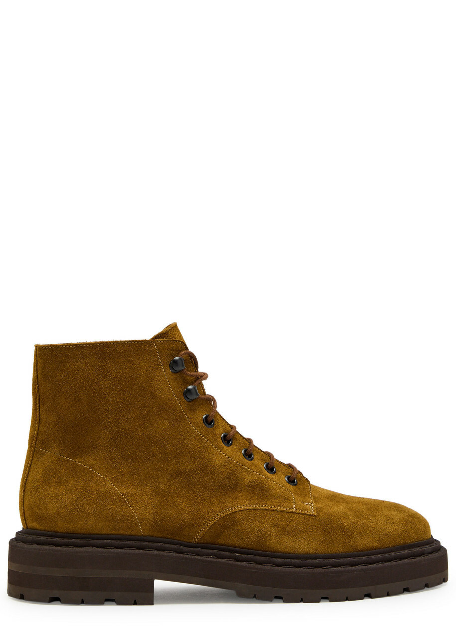 Legres Suede Ankle Boots Tan