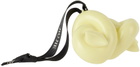 JIU JIE SSENSE Exclusive Yellow Knot Ornament