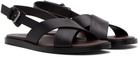 Lanvin Black Alto Sandals