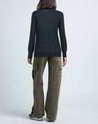 Partow Womens Sweater Midnight in Blue