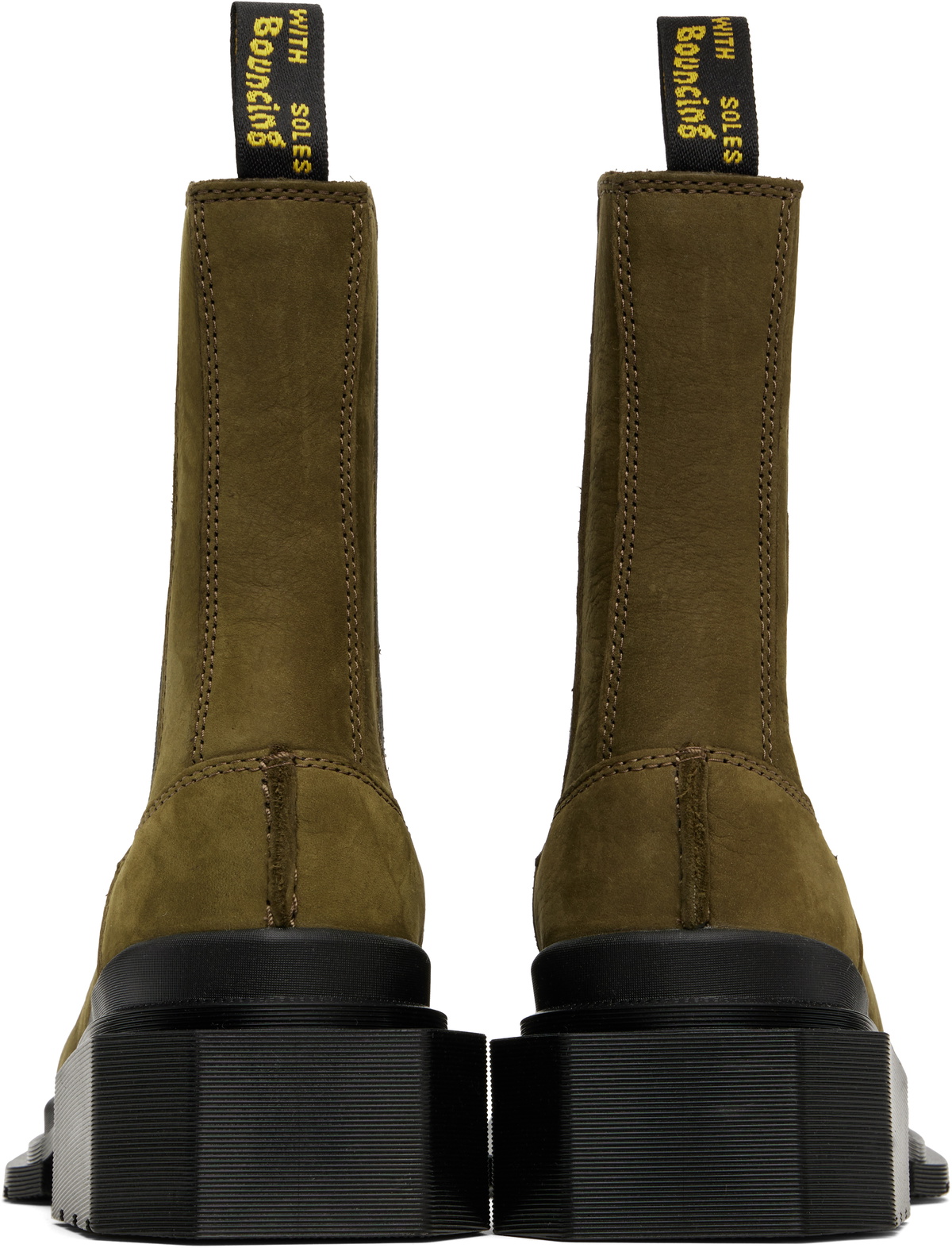 Dr. Martens Khaki Maybole Buttersoft Leather Chelsea Boots