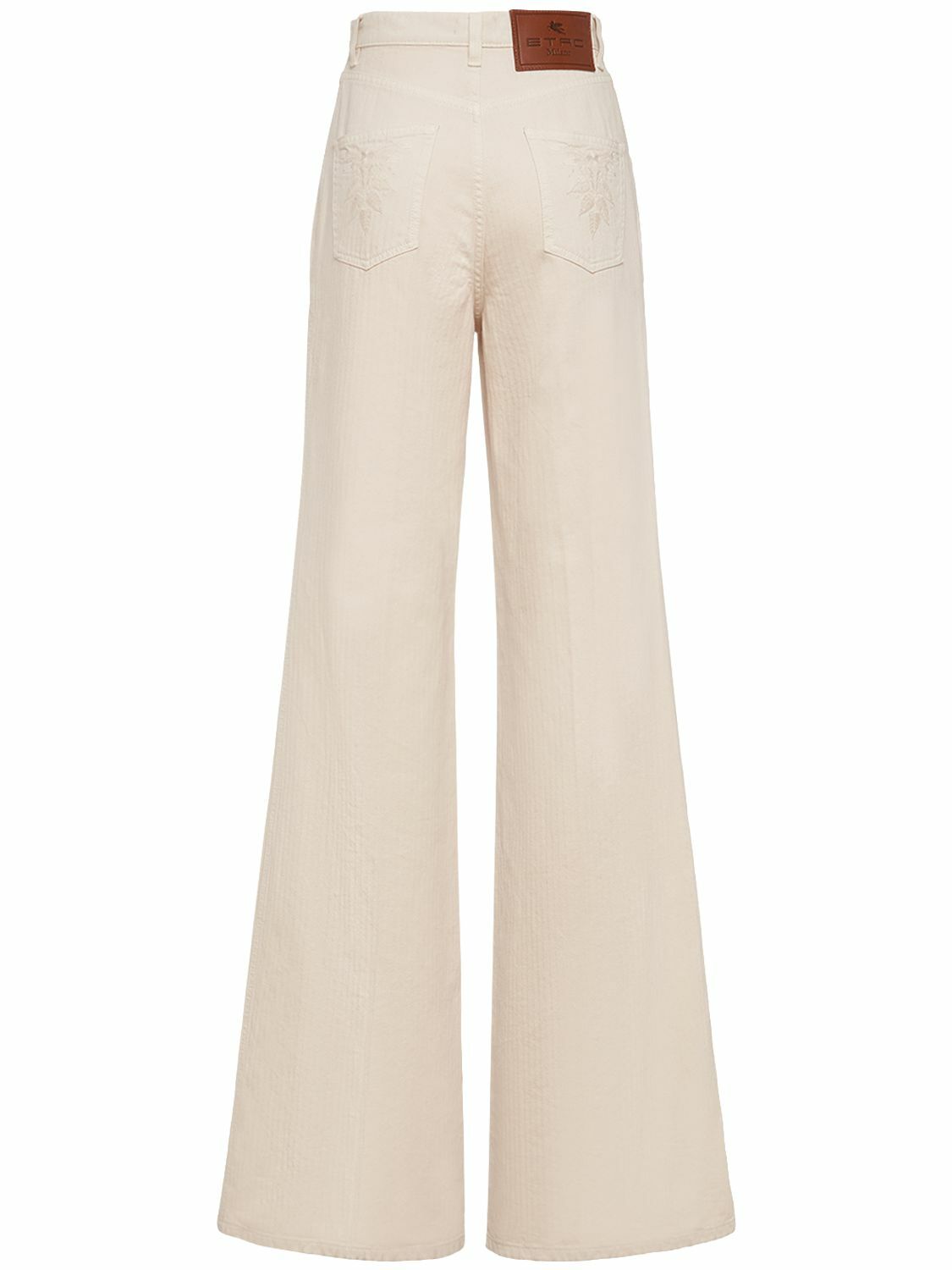 ETRO high-rise flared jeans - White