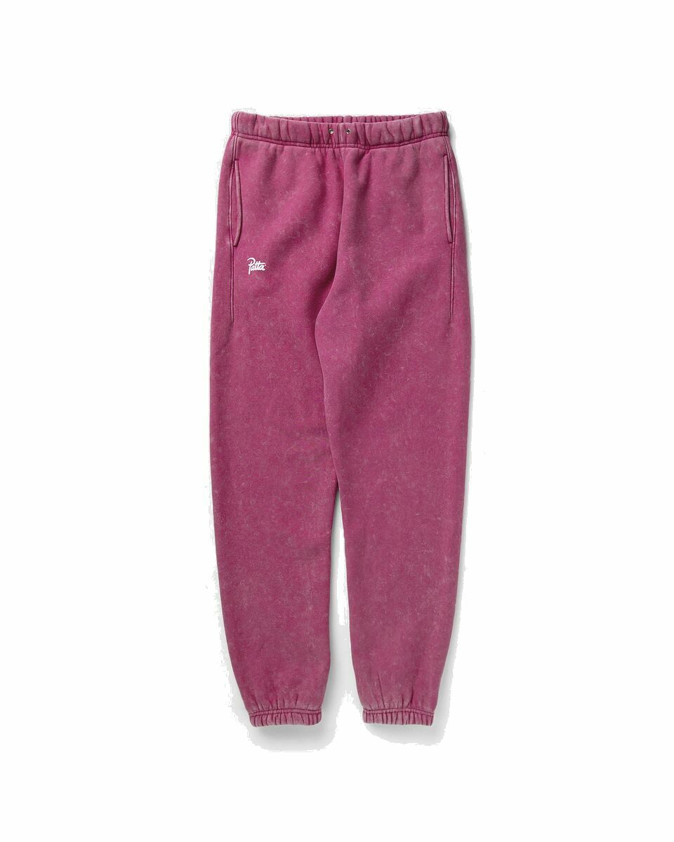 Photo: Patta Classic Washed Jogging Pants Red - Mens - Sweatpants