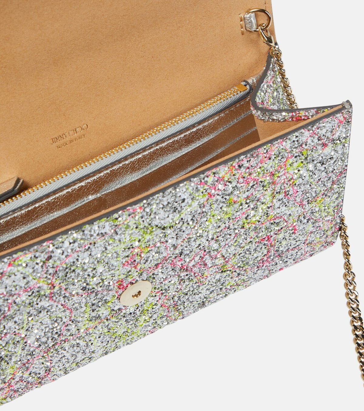 Jimmy Choo - Emmie sequined clutch Jimmy Choo