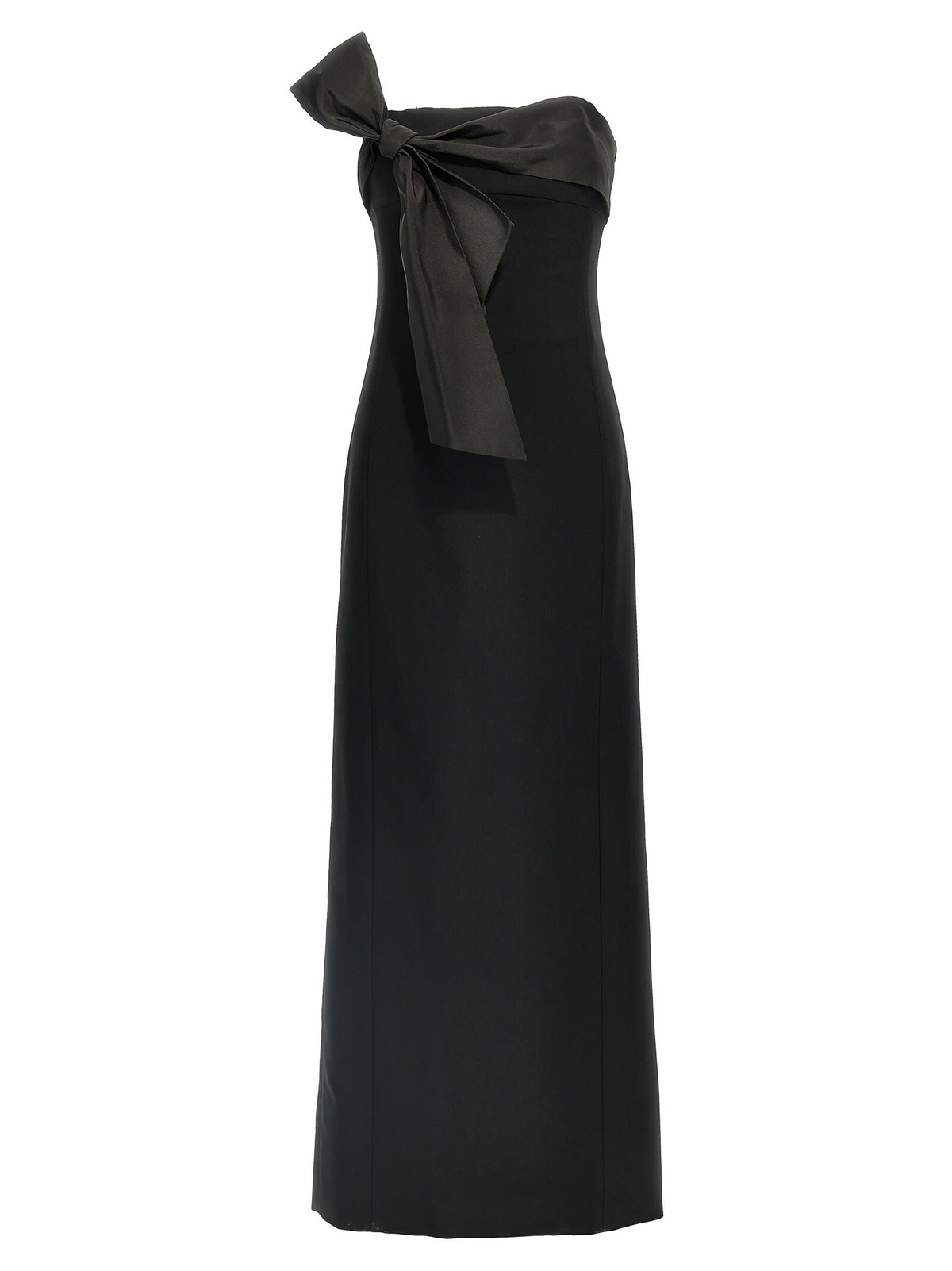 【送料&関税込】Dsquared2 Bow Detail Viscose Dress Dsquared2 Bow Detail Viscose Dress In Black | ModeSens