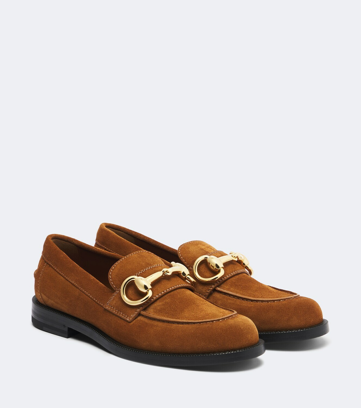 Gucci Horsebit suede loafers