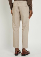 Raith Emilio Everyday Drawstring Woven Trousers Taupe