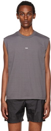 UNNA Gray Flex Tank Top