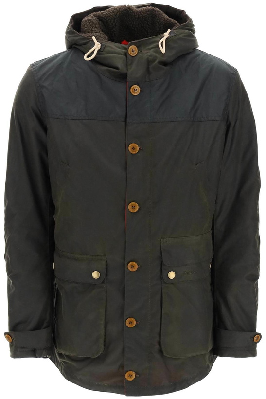 Photo: Barbour Game Dark Green Cotton Parka