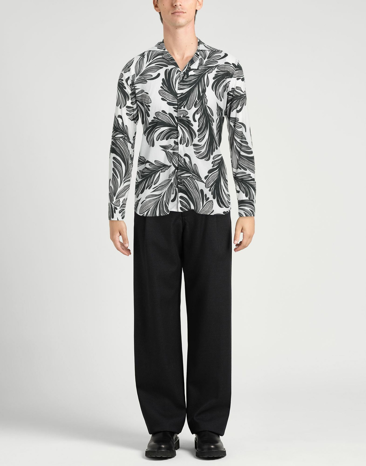 Tagliatore Mens Shirt Charcoal