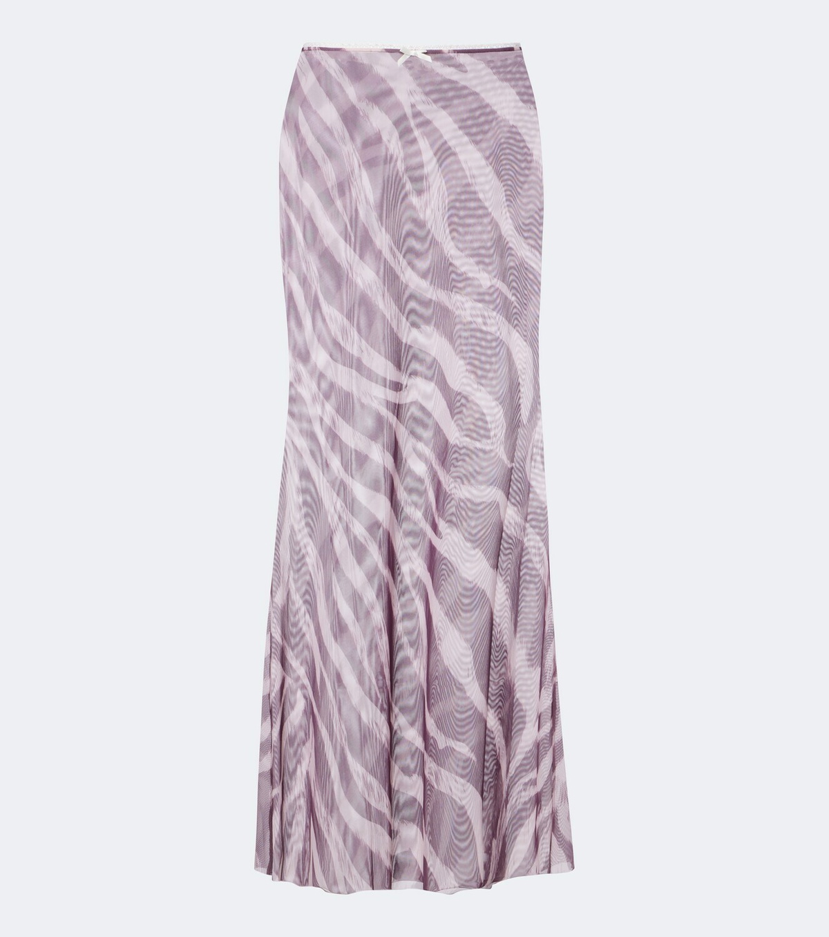 Bananhot Solay printed sheer maxi skirt