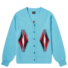 Needles Men's Chimayo Cardigan in Blue