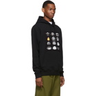 Marcelo Burlon County of Milan Black Close Encounters Of The Third Kind Edition Spaceships Hoodie