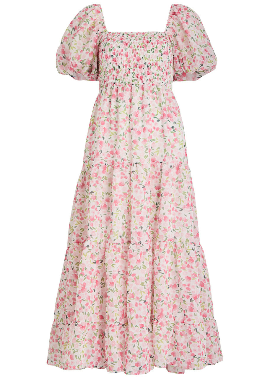 Sister Jane Gilded Leopard-jacquard Midi Dress Sister Jane