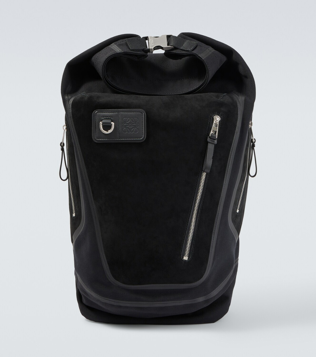 Loewe Flex canvas and suede backpack