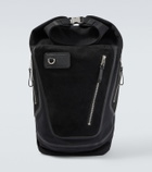 Loewe Flex canvas and suede backpack