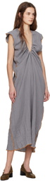 Baserange Gray Max Maxi Dress