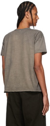 Taiga Takahashi Grey Pocket T-Shirt