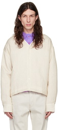 Jacquemus Off-White 'La Chemise Cardigan' Shirt