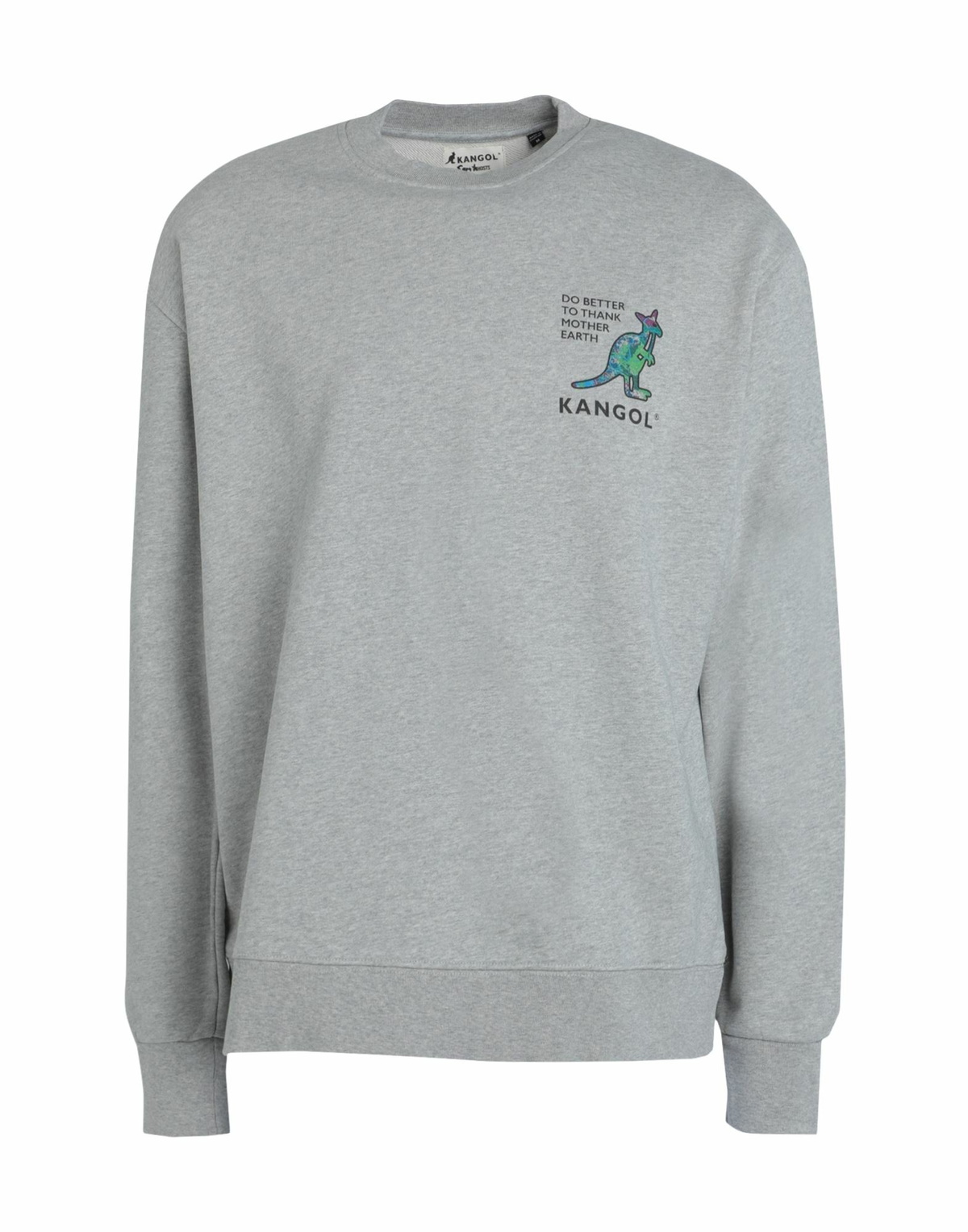Kangol Mens Sweatshirt Light in Grey