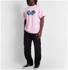 Noon Goons - Printed Garment-Dyed Cotton-Jersey T-Shirt - Pink
