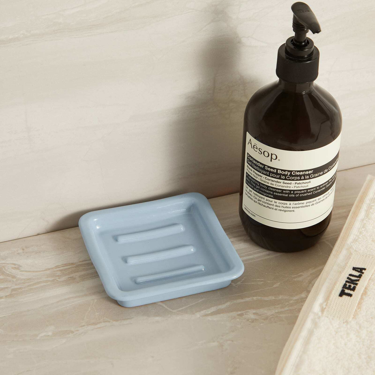 HAY Soap Dish in Light Blue 