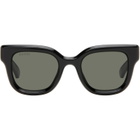 Gucci Black Round Frame Sunglasses