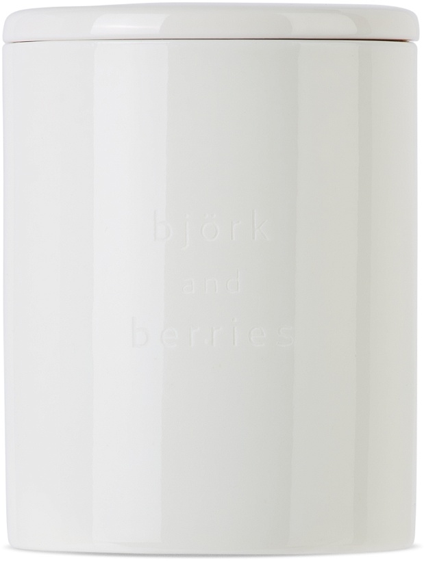 Photo: bjork and berries White Forest Candle, 240 g
