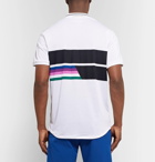 Nike Tennis - NikeCourt Advantage Printed DRI-Fit Tennis Polo Shirt - Men - White